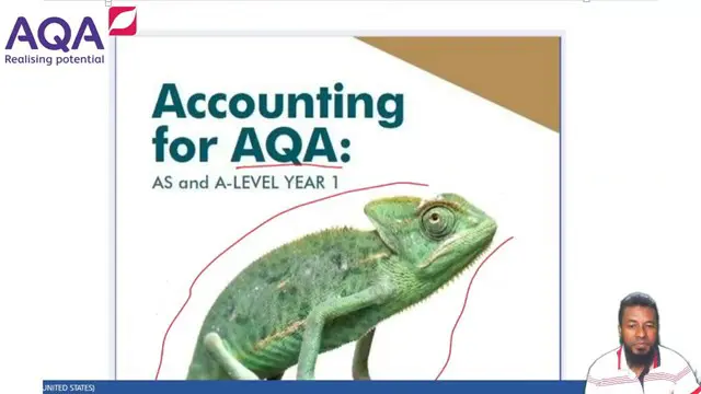 A Level Accounting online course (AS Level)