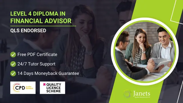 Level 4 Diploma in Financial Advisor - QLS Endorsed