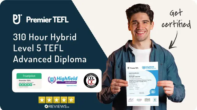 Level 5 TEFL Advanced Diploma Ofqual Regulated 