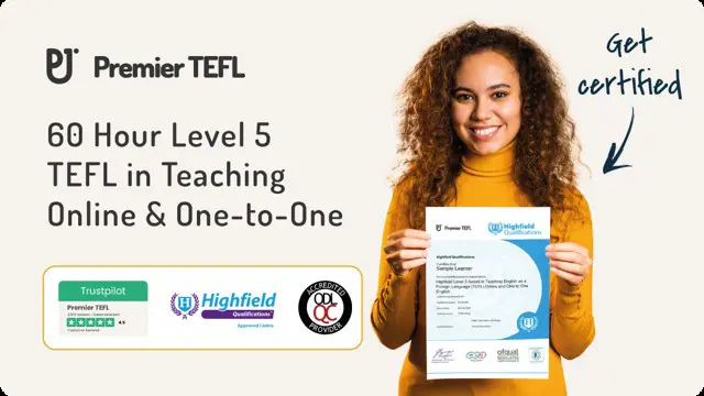 Level 5 TEFL in Teaching Online & One-to-One