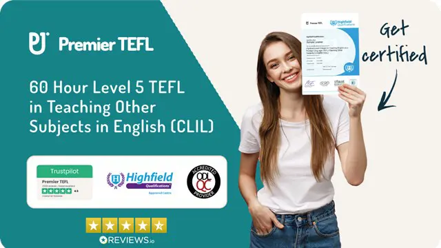 Level 5 TEFL in Teaching Other Subjects in English (CLIL)