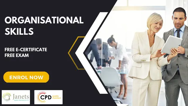 Organisational Skills – Online CPD Accredited Training Course