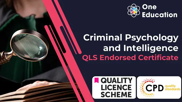 Criminal Psychology and Intelligence -Endorsed Certificate