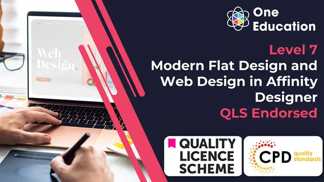 Modern Flat Design and Web Design in Affinity Designer at QLS Level 7