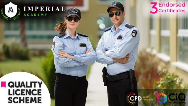 Security Guard, Security Management and Close Protection - QLS Endorsed 