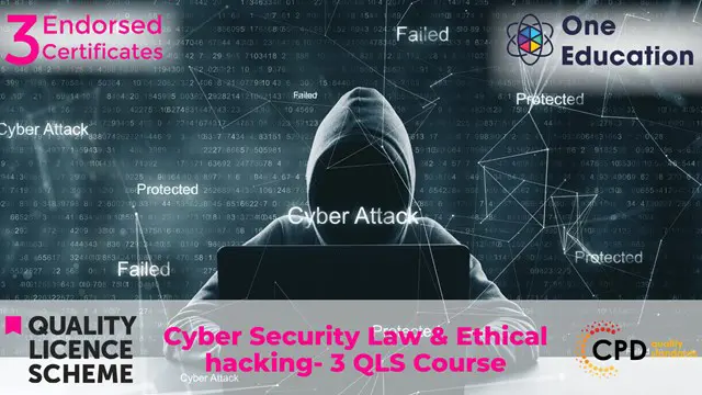 Cyber Security Law & Ethical hacking- 3 QLS Course