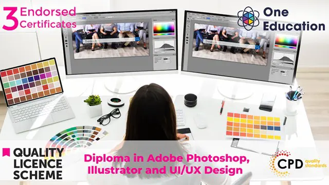 Diploma in Adobe Photoshop, Illustrator and UI/UX Design 