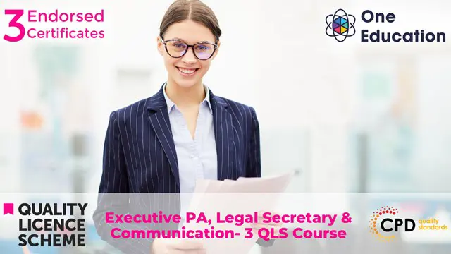 Executive PA, Legal Secretary & Communication- 3 QLS Course