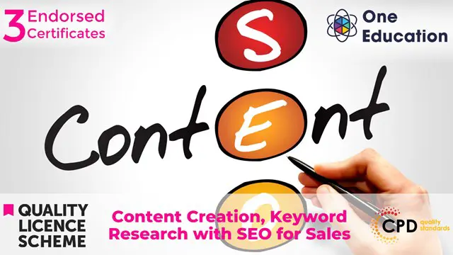Content Creation, Keyword Research with SEO for Sales