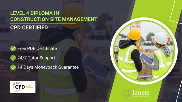 Level 4 Diploma in Construction Site Management