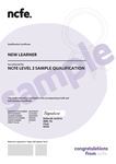 NCFE Certificate