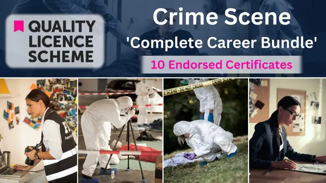 Crime Scene Investigator(Criminology) - QLS Endorsed Courses