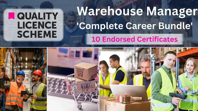 Warehouse Manager Complete Career Bundle - QLS Endorsed