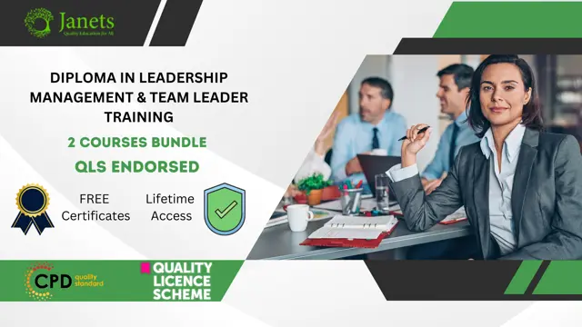 Diploma in Leadership Management & Team Leader Training - QLS Endorsed
