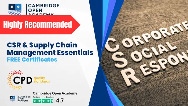 CSR & Supply Chain Management Essentials
