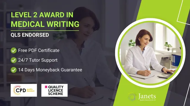 Award in Medical Writing at QLS Level 2