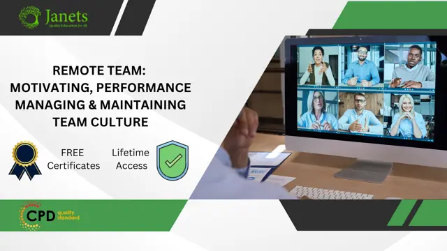 Remote Team: Motivating, Performance Managing & Maintaining Team Culture