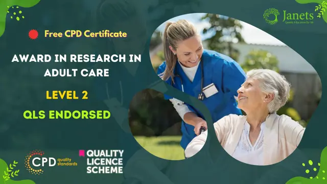 Award in Research in Adult Care at QLS Level 2