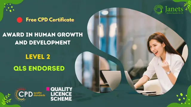Award in Human Growth and Development at QLS Level 2