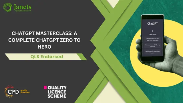 Certificate in ChatGPT Masterclass: A Complete ChatGPT Zero to Hero at QLS Level 3