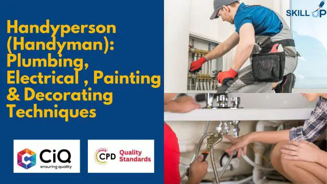 Handyperson (Handyman): Plumbing, Electrical , Painting and Decorating Techniques