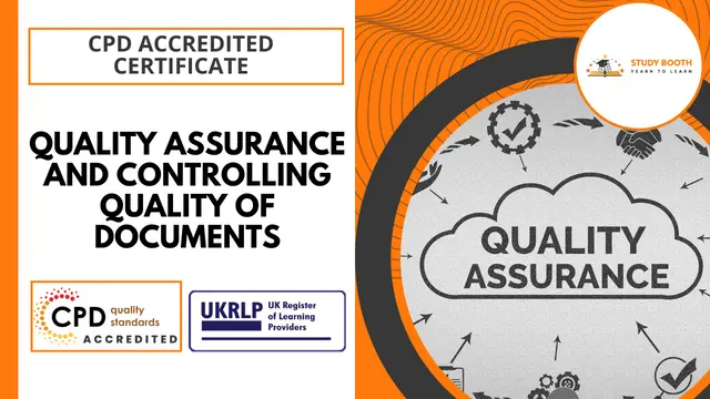 Quality Assurance and Controlling Quality of Documents
