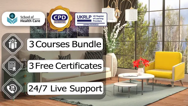 Interior Design with Painting and Decorating & Cleaning Training - CPD Certified