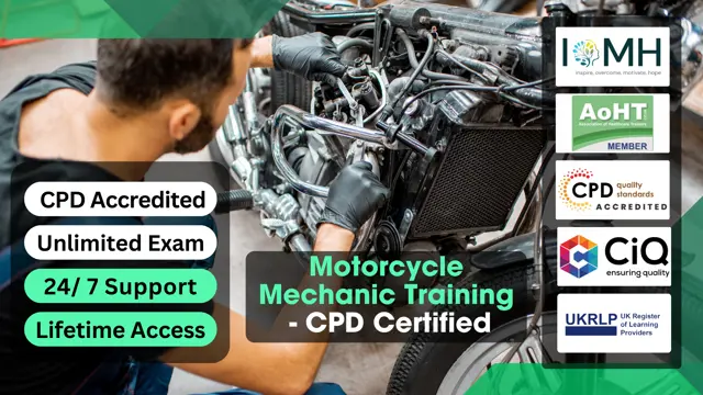 Motorcycle Mechanic Training - CPD Certified