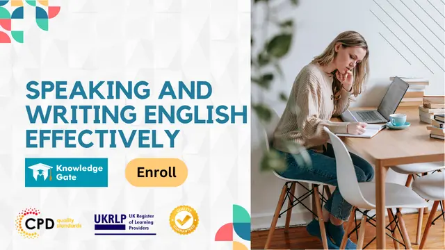Speaking And Writing English Effectively