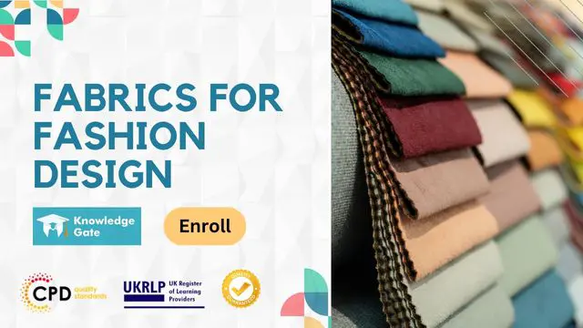 Fabrics for Fashion Design: Essential Learning for Designers