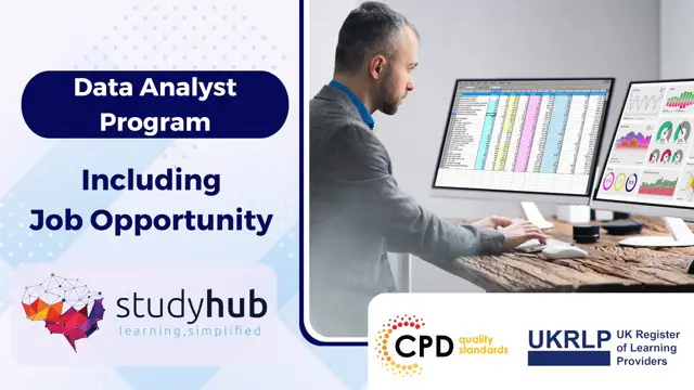 Certified Data Analyst Pathway  - Job Ready Program with Career & Money Back Guarantee