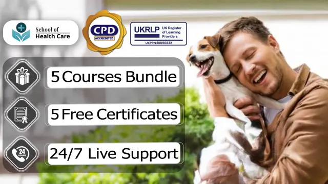 Animal Behaviour, Animal Care & Nutrition, (Dog First Aid): Dog Care - CPD Certified