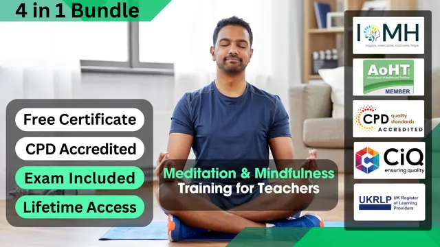 Meditation & Mindfulness Training for Teachers