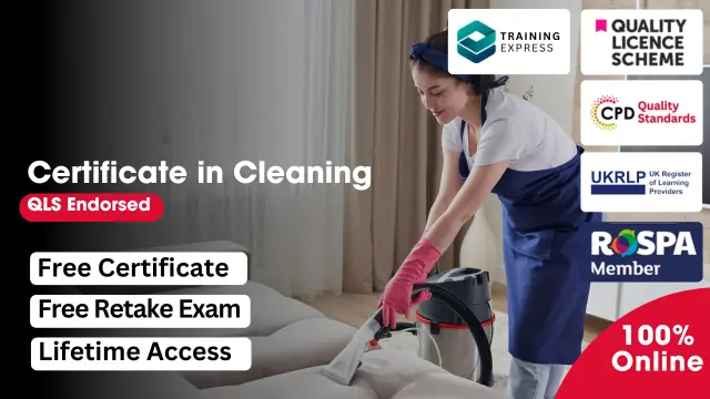 Certificate in Cleaning : QLS Endorsed