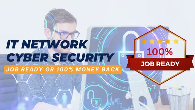 IT Network Cyber Security Job Ready Program with Career Support & Money Back Guarantee 