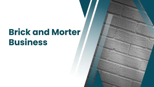 Level 5 Advanced Diploma in Brick and Morter Business - CPD Certified