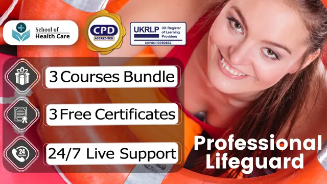 Professional Lifeguard with First Aid & Emergency Response - CPD Certified