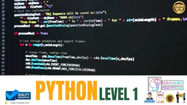 Python Level 1 Training 