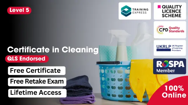 Certificate in Cleaning – QLS Endorsed