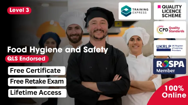 Food Hygiene and Safety Level 3 – QLS Endorsed