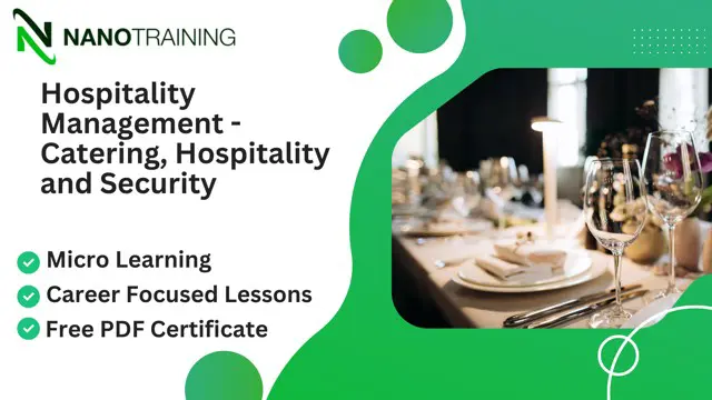 Hospitality Management - Catering, Hospitality and Security