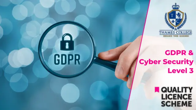 GDPR & Cyber Security Level 3 - QLS Endorsed