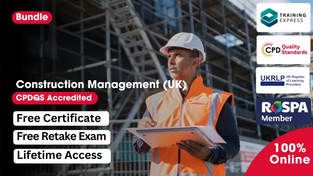 Construction Management (UK) - CPDQS Accredited Bundle