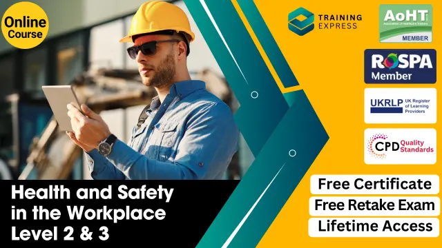 Health and Safety in the Workplace - Level 2 & 3 CPD Accredited Bundle
