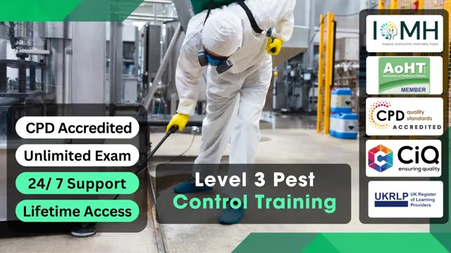 Level 3 Pest Control Training - CPD Certified