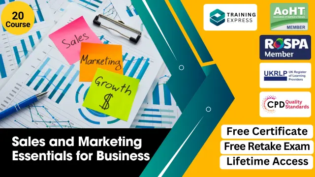 Sales and Marketing Essentials for Business - CPD Certified