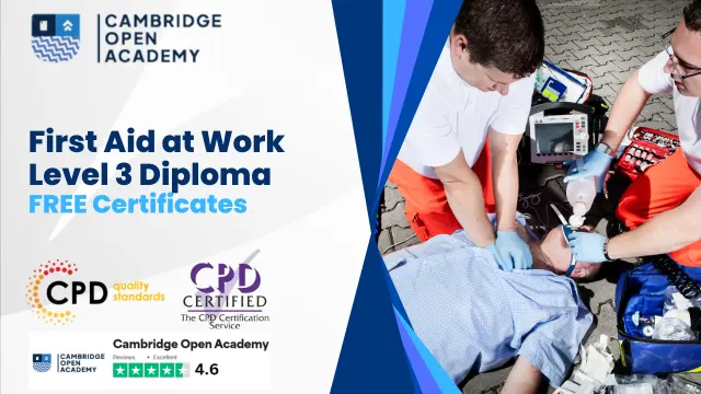 First Aid at Work Level 3 Diploma