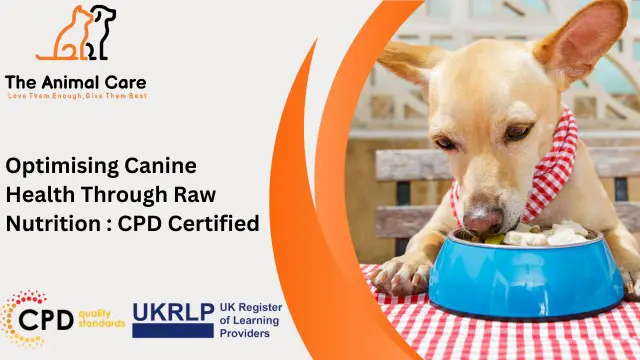 Optimising Canine Health Through Raw Nutrition : CPD Certified