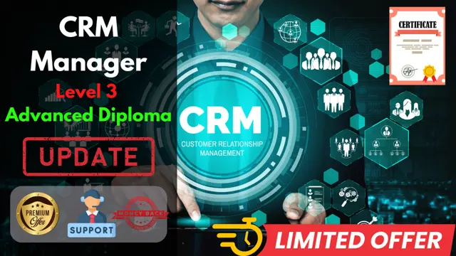 CRM Manager Level 3 Advanced Diploma