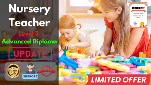 Nursery Teacher Level 3 Advanced Diploma